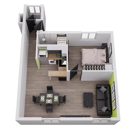 Ferienwohnung Esprit Libre, Beau 2 Pieces Climatise Bordeaux Exterior foto